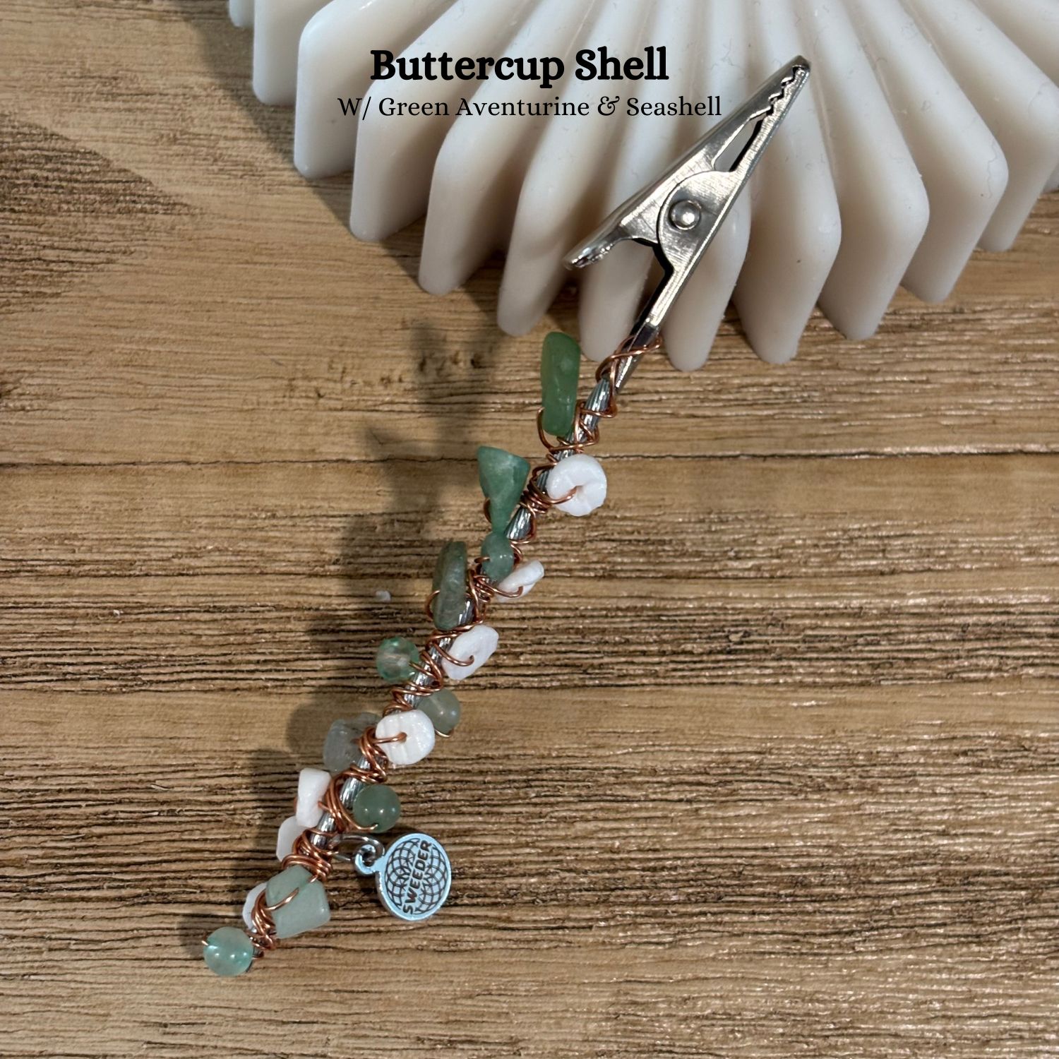 Buttercup Shell Roach Clip