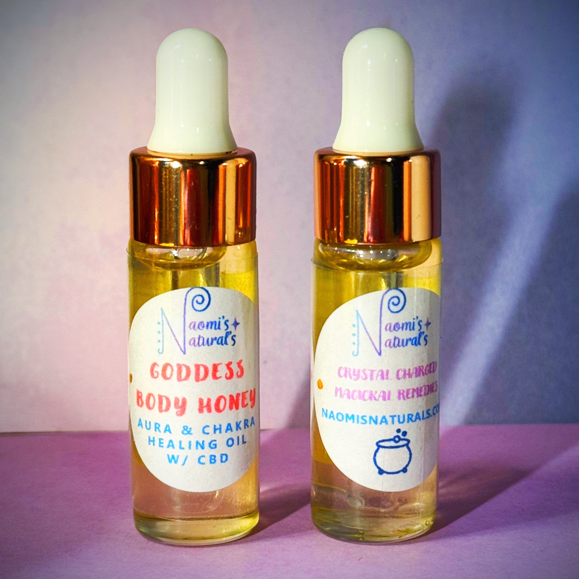 Complimentary Goddess CBD Body Oil 5ml by: Naomi Naturals